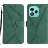 Peňaženkové puzdro Embossing Pattern Stitchy case zelené – Honor 400 Lite Peňaženkové puzdro Embossing Pattern Stitchy case zelené – Honor 400 Lite