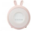 Rabbit & Friends Detská lampička s budíkom | ružová Rabbit & Friends Detská lampička s budíkom | ružová