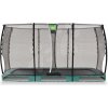 Trampolína s ochrannou sieťou Allure Classic ground Exit Toys prízemná 214*366 cm zelená Trampolína s ochrannou sieťou Allure Classic ground Exit Toys prízemná 214*366 cm zelená