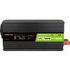 Green Cell INVGC12P500LCD 12V/230V, 500W/1000W - čistá sinusoida s LCD displejem Green Cell INVGC12P500LCD 12V/230V, 500W/1000W - čistá sinusoida s LCD displejem