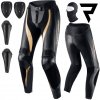 Kožené nohavice Rebelhorn Rebel Lady Black/Gold D36 Kožené nohavice Rebelhorn Rebel Lady Black/Gold D36