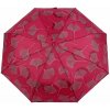 Dámsky skladací vystreľovací dáždnik - červená Dámsky skladací vystreľovací dáždnik - červená