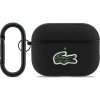 Lacoste Petit Pique Croc Logo Patch Púzdro pre AirPods 3 Pro čierne Lacoste Petit Pique Croc Logo Patch Púzdro pre AirPods 3 Pro čierne