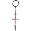 Haller Klíčenka / Přívěsek: Meč s Templářským Křížem a Emailem Haller Klíčenka / Přívěsek: Meč s Templářským Křížem a Emailem