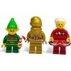 LEGO Nové figúrky BAM 3 ks Zlatý Mikuláš, Elf a Pani Mikulášová LEGO Nové figúrky BAM 3 ks Zlatý Mikuláš, Elf a Pani Mikulášová