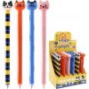 Pero gélové /gumovacie JUNIOR Cats 0,7 mm (mix /cena 1ks) modrá náplň Pero gélové /gumovacie JUNIOR Cats 0,7 mm (mix /cena 1ks) modrá náplň