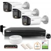 Dahua IP Surveillance Kit TIOC 5mpx 2K 3 kamery IPC-HFW3849T1-AS-PV-0280B-S5 DVR s diskom na nepretržitú prevádzku Dahua IP Surveillance Kit TIOC 5mpx 2K 3 kamery IPC-HFW3849T1-AS-PV-0280B-S5 DVR s diskom na nepretržitú prevádzku