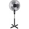 Ventilátor stojanový 50W o40cm HURRICANE, čierno-sivý Ventilátor stojanový 50W o40cm HURRICANE, čierno-sivý