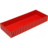 Plastová krabička na náradie 35-250x100 mm, červená Plastová krabička na náradie 35-250x100 mm, červená