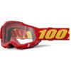 100% Accuri 2 zjazdové okuliare Red/Clear Lens 100% Accuri 2 zjazdové okuliare Red/Clear Lens