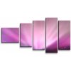Sablio Obraz - 5-dílný Fialová žiara - 100x60 cm Sablio Obraz - 5-dílný Fialová žiara - 100x60 cm