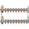 NOVASERVIS Rozdeľovač nerez s regulačnými mechanickými ventilmi 9okruhy SN-RO09S