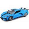 Maisto - 2020 Chevrolet Corvette Stingray Coupe (High Wing), modrá, 1:18 Maisto - 2020 Chevrolet Corvette Stingray Coupe (High Wing), modrá, 1:18
