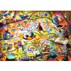 RAVENSBURGER Puzzle Zaneprázdnění ptáci 1000 dílků RAVENSBURGER Puzzle Zaneprázdnění ptáci 1000 dílků