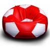 FITMANIA Sedací vak Futbalova LOPTA XL Vzor: 08 ČERVENO-BÍLÁ různé vzory FITMANIA Sedací vak Futbalova LOPTA XL Vzor: 08 ČERVENO-BÍLÁ různé vzory