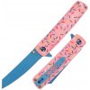 HARAHU Outdoorový skladací nôž CO 37293 WG706 Ružová 7.5 cm HARAHU Outdoorový skladací nôž CO 37293 WG706 Ružová 7.5 cm