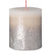 Bolsius Rustic Sunset Valec 68x80mm Soft Pearl + Champagne sviečka Bolsius Rustic Sunset Valec 68x80mm Soft Pearl + Champagne sviečka
