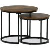 Odkladací stolík Autronic 53x46 cm prírodná MDF CT-G1145 OLW Odkladací stolík Autronic 53x46 cm prírodná MDF CT-G1145 OLW