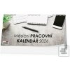 Měsíční pracovní stolní Baloušek 2026