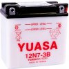 Motobatéria YUASA (originál) 12N7-3B, 12V, 7Ah Motobatéria YUASA (originál) 12N7-3B, 12V, 7Ah