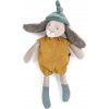 MOULIN ROTY Malý plyšový zajačik Ochre MOULIN ROTY Malý plyšový zajačik Ochre