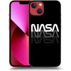 Picasee silikónový čierny obal pre Apple iPhone 13 - NASA Triple Picasee silikónový čierny obal pre Apple iPhone 13 - NASA Triple