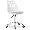 Kancelárska stolička GROVER biela / sivá Kancelárska stolička GROVER biela / sivá