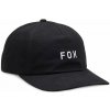 Šiltovka Fox Wordmark Adjustable black Šiltovka Fox Wordmark Adjustable black