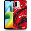 Picasee silikónový prehľadný obal pre Xiaomi Redmi A2 - Red black Picasee silikónový prehľadný obal pre Xiaomi Redmi A2 - Red black