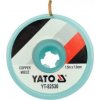 Yato - Spájkovacia páska (výplet) medená 1.5mm x 1.5m Yato - Spájkovacia páska (výplet) medená 1.5mm x 1.5m