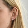 Eppi Zlatý perlový set náušnic a náhrdelníku s diamantmi Ladasha C37535