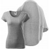 Bontis Dámsky set: Pletený kardigan a tričko s krátkym rukávom - Svetlosivá / Tmavosivý melír | 2XL Bontis Dámsky set: Pletený kardigan a tričko s krátkym rukávom - Svetlosivá / Tmavosivý melír | 2XL