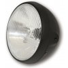 HIGHS BRITISH-STYLE HEADLIGHT 7INCH, BLK HIGHS BRITISH-STYLE HEADLIGHT 7INCH, BLK