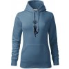 Yoga strom - Mikina dámská Cape s kapucí - 2XL ( Denim ) Yoga strom - Mikina dámská Cape s kapucí - 2XL ( Denim )