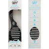 Wet Brush Shower Detangler kefa na vlasy Glitter Black