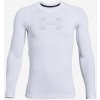 Under Armour Chlapčenské tričko HeatGear Armour LS Biela YLG Under Armour Chlapčenské tričko HeatGear Armour LS Biela YLG