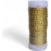 Aranžérsky floristický drôt krčený 0,3mm 25g - zlatý Aranžérsky floristický drôt krčený 0,3mm 25g - zlatý
