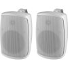 Monacor WALL-05T/WS ELA nástenný reprobox 2 W biela 1 pár; 16.3590 Monacor WALL-05T/WS ELA nástenný reprobox 2 W biela 1 pár; 16.3590