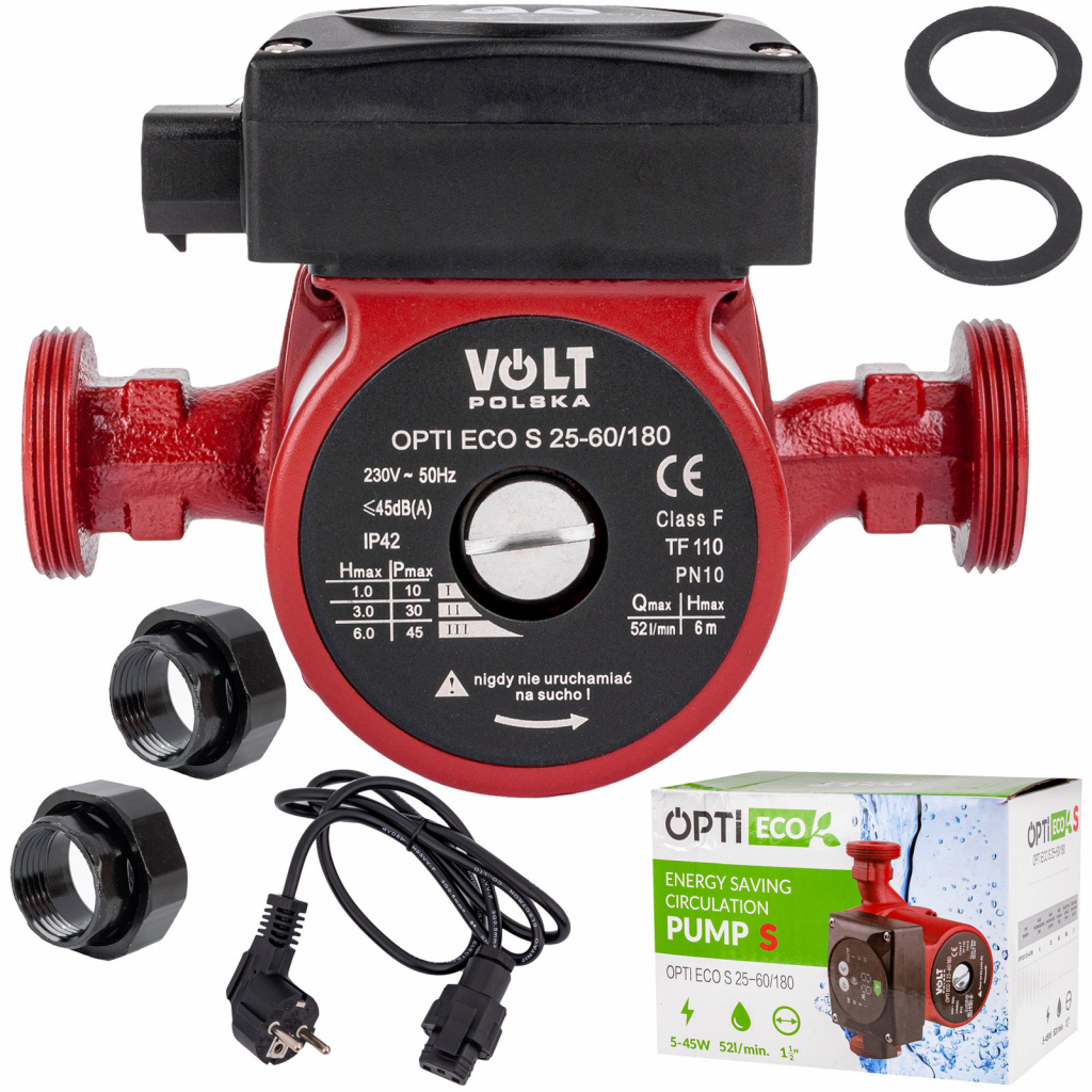 Volt OPTI ECO 25-60/180 5-45W 52l/min