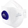 Portwest Respirátor EAGLE Dolomit P291 FFP2, skládací, plochý, s ventilkem POR-P291WHR Bílá