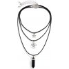 3-dielny Goth Set náhrdelníkov s turmalínom 3-dielny Goth Set náhrdelníkov s turmalínom