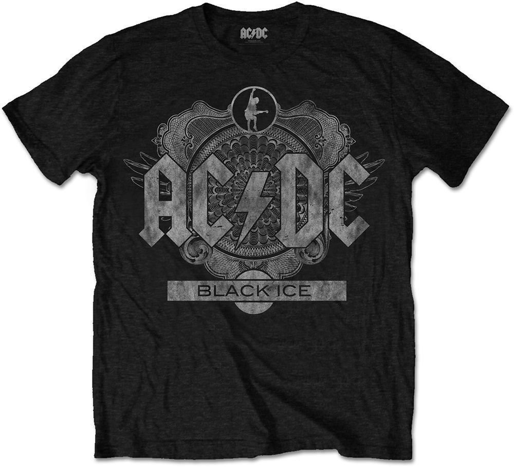 AC/DC tričko Black Ice čierne