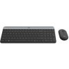Logitech MK470 Slim Combo bezdrôtová sada klávesnice a myši, US, Graphite 920-009204 Logitech MK470 Slim Combo bezdrôtová sada klávesnice a myši, US, Graphite 920-009204