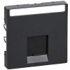 Schneider Electric Merten M-Elegance - Krytka dátovej zásuvky 1x RJ45 Antracit Schneider Electric Merten M-Elegance - Krytka dátovej zásuvky 1x RJ45 Antracit