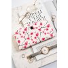 Peterson biela elegantná dámska peňaženka s kvetinami Y695 PTN 1841-F8 ONE SIZE Peterson biela elegantná dámska peňaženka s kvetinami Y695 PTN 1841-F8 ONE SIZE