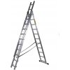 Rebrík Strend Pro DP 3x11, Alu, EN 131 max. 6.36 m, BASIC Rebrík Strend Pro DP 3x11, Alu, EN 131 max. 6.36 m, BASIC