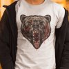 Tričko s potlačou BEAR Pánsky Biela 134 cm/8 rokov Tričko s potlačou BEAR Pánsky Biela 134 cm/8 rokov