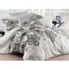 XPOSE® Bavlnené obliečky LUXURY na dve postele - sivé 140x200 cm, 70x90 cm, Bavlna XPOSE® Bavlnené obliečky LUXURY na dve postele - sivé 140x200 cm, 70x90 cm, Bavlna