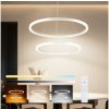 | Brilagi - LED stmievateľný luster na lanku PORTOFINO LED/98W/230V pr. 80 cm biela +DO | BRI512 | Brilagi - LED stmievateľný luster na lanku PORTOFINO LED/98W/230V pr. 80 cm biela +DO | BRI512
