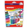 KORES KORELLO pre deti, tenká špička, 12 farieb (29013) KORES KORELLO pre deti, tenká špička, 12 farieb (29013)